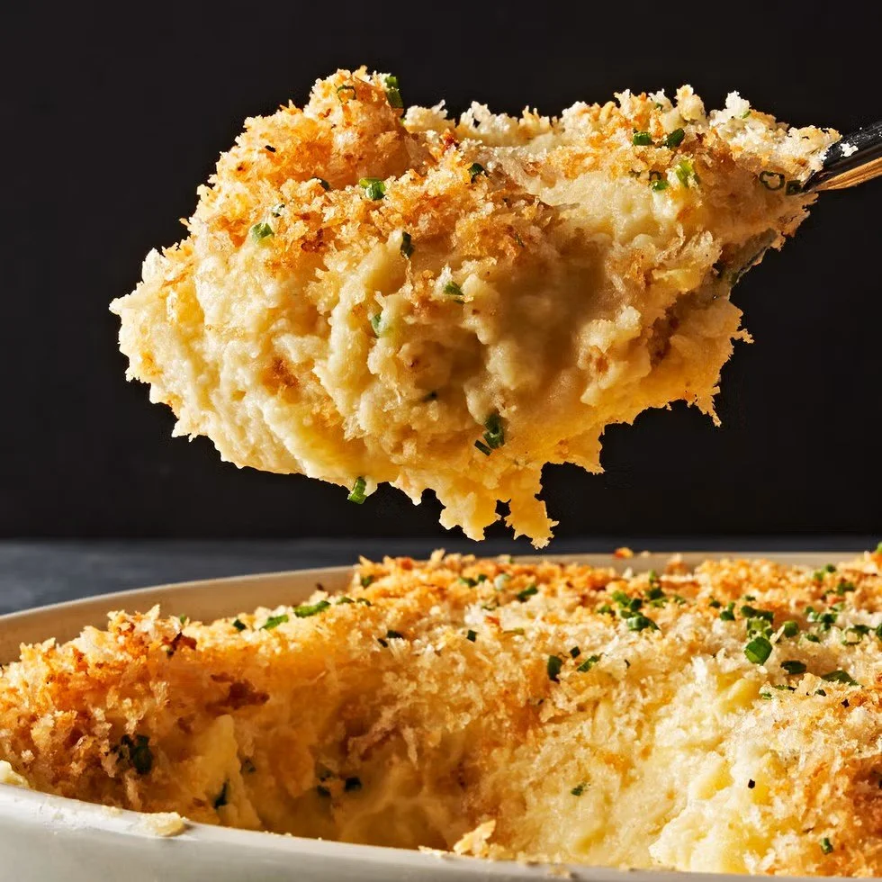 Golden Mashed Potato Casserole