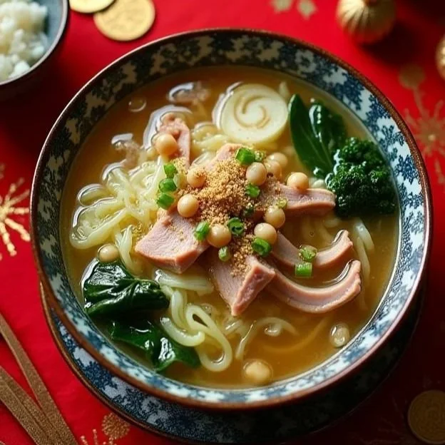 New Year's Prosperity Pork &amp; Cabbage Soup