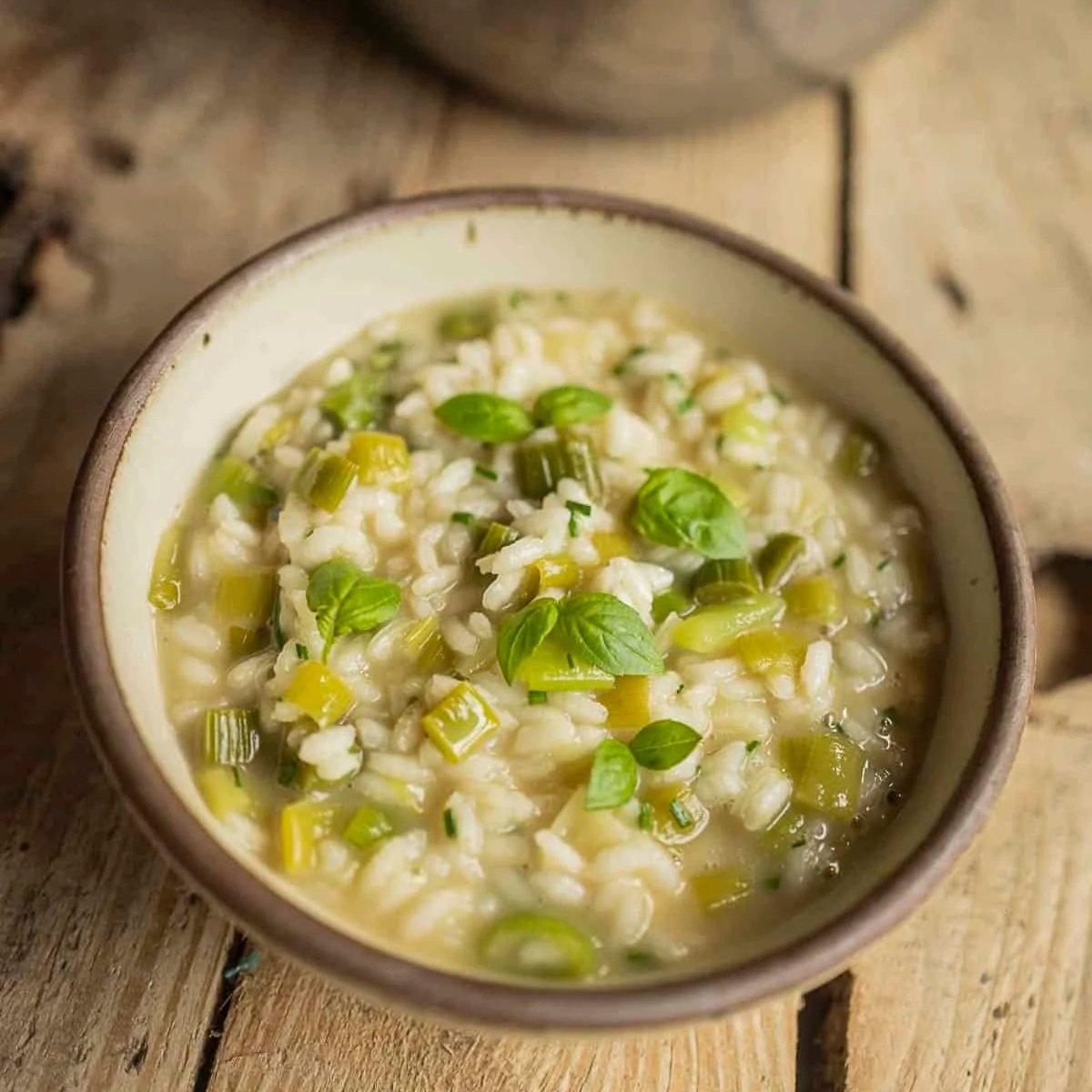 Green Garlic Risotto
