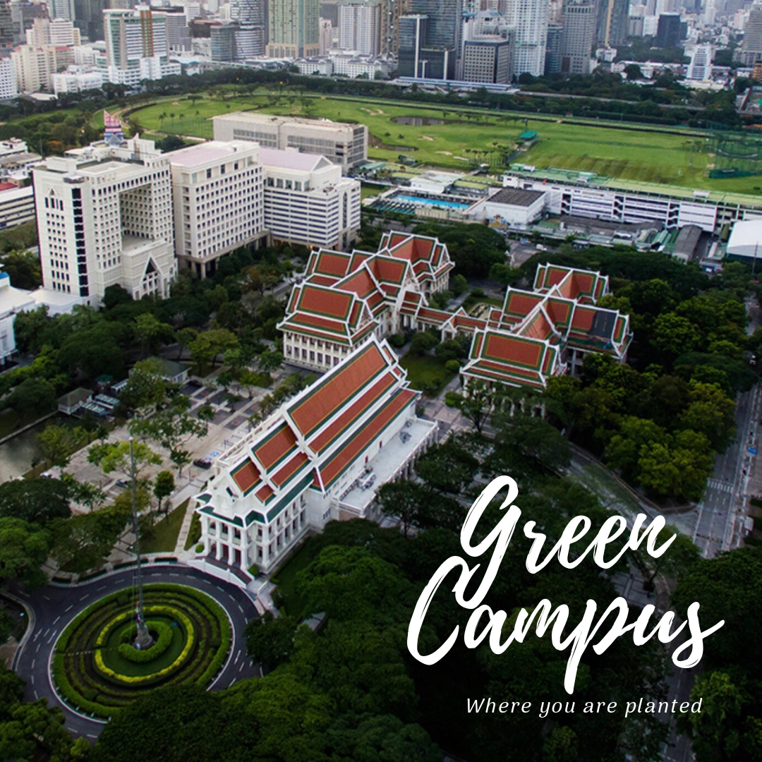   Research has shown that a good environment will enhance an education. As improvements are made, they must be done in a sustainable manner so future generations will also benefit. Chulalongkorn University takes this very seriously and has now implem