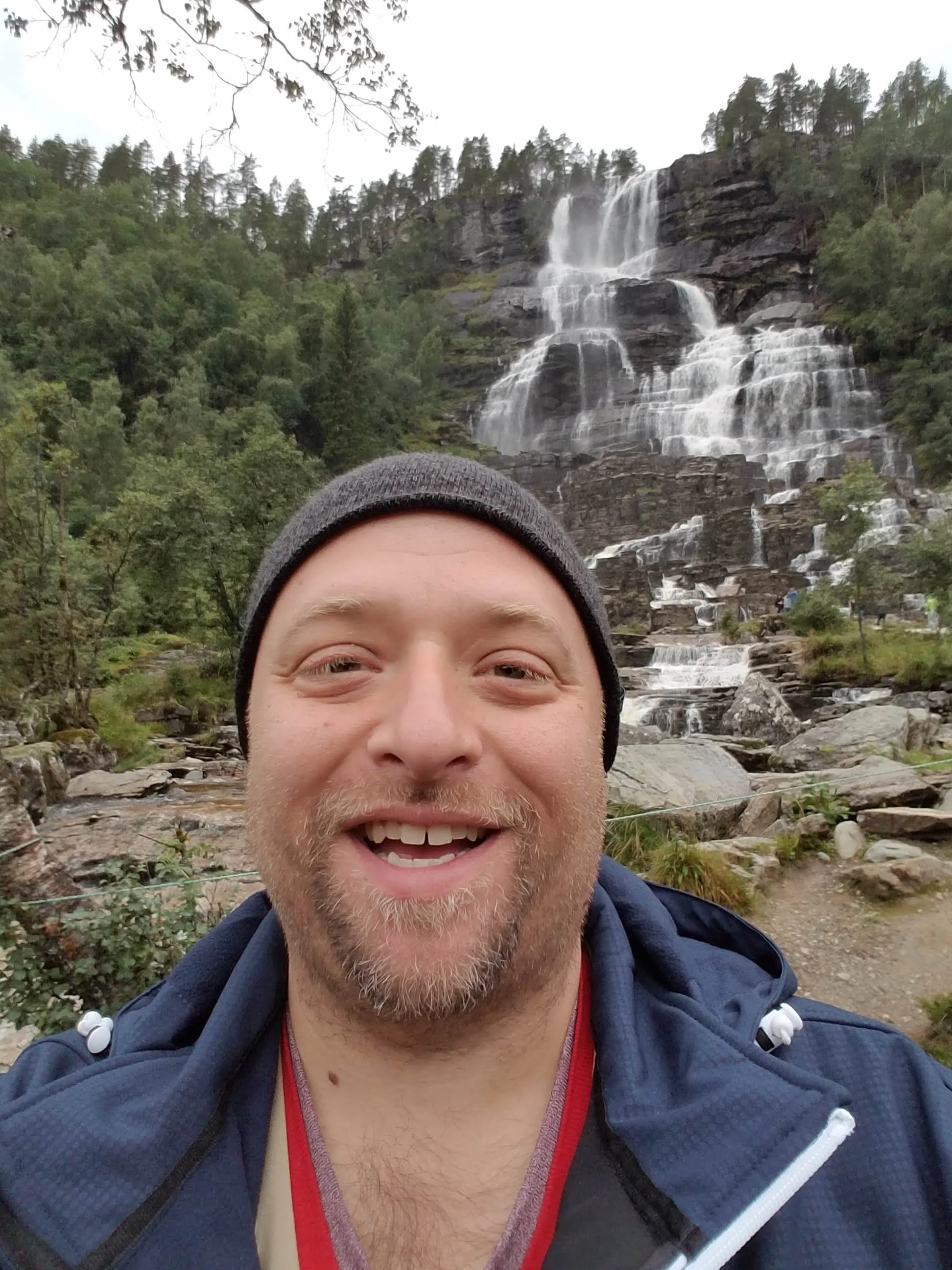 John Hodnefield visiting Norway in 2018