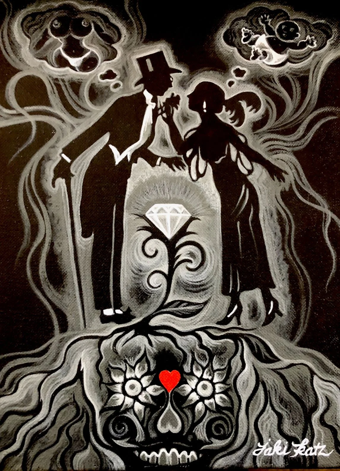 Chalkboard Dreams of Love