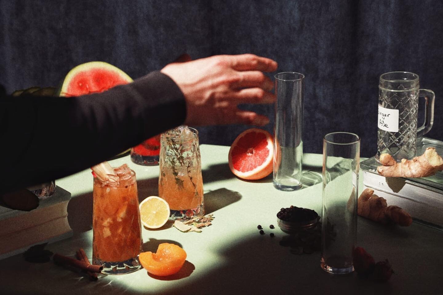 Humans - the casters of shadow and beauty upon a setup. #BTS from the new @martyrestaurants menu 

#foodphotography #foodstyling #beveragephotography