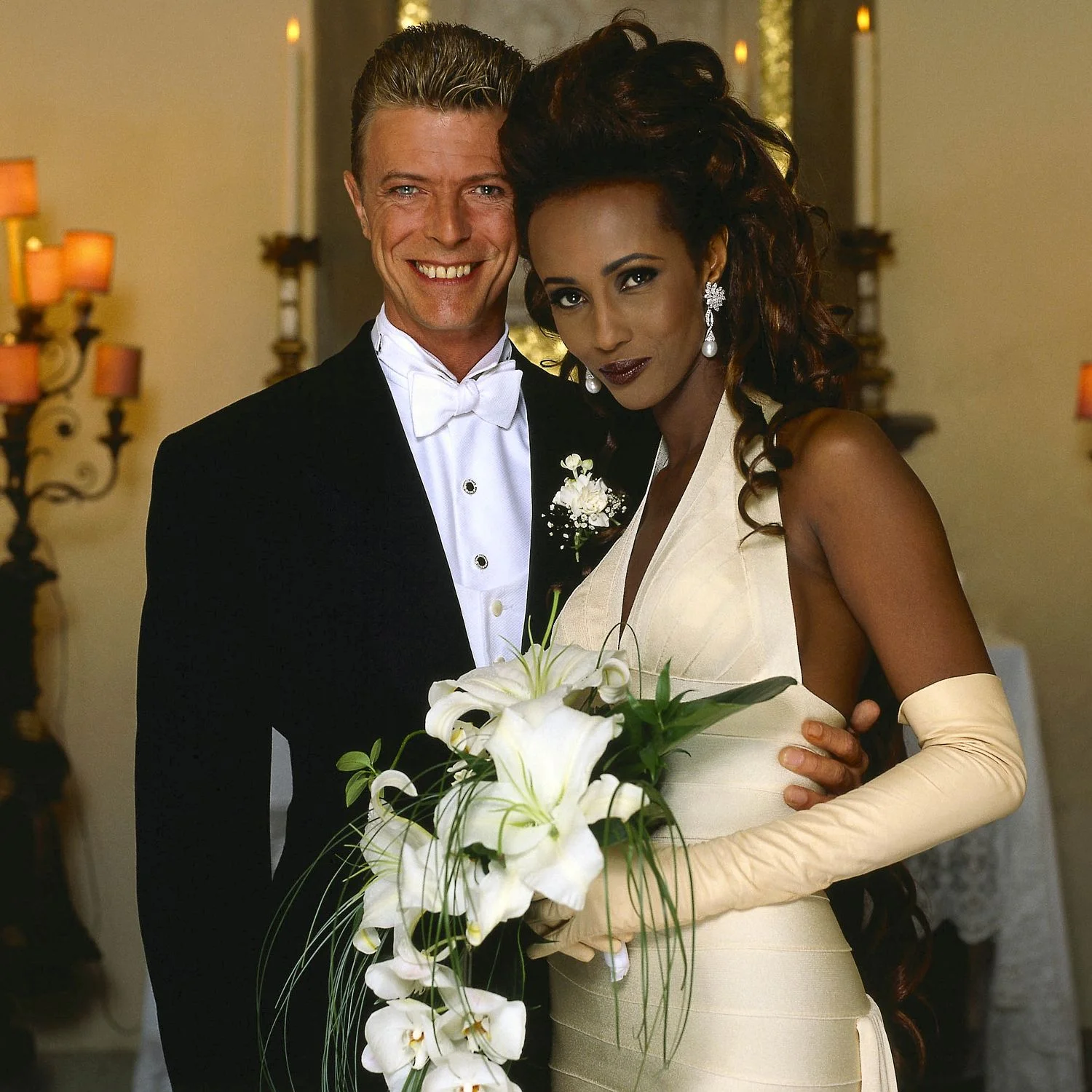 David Bowie and Iman