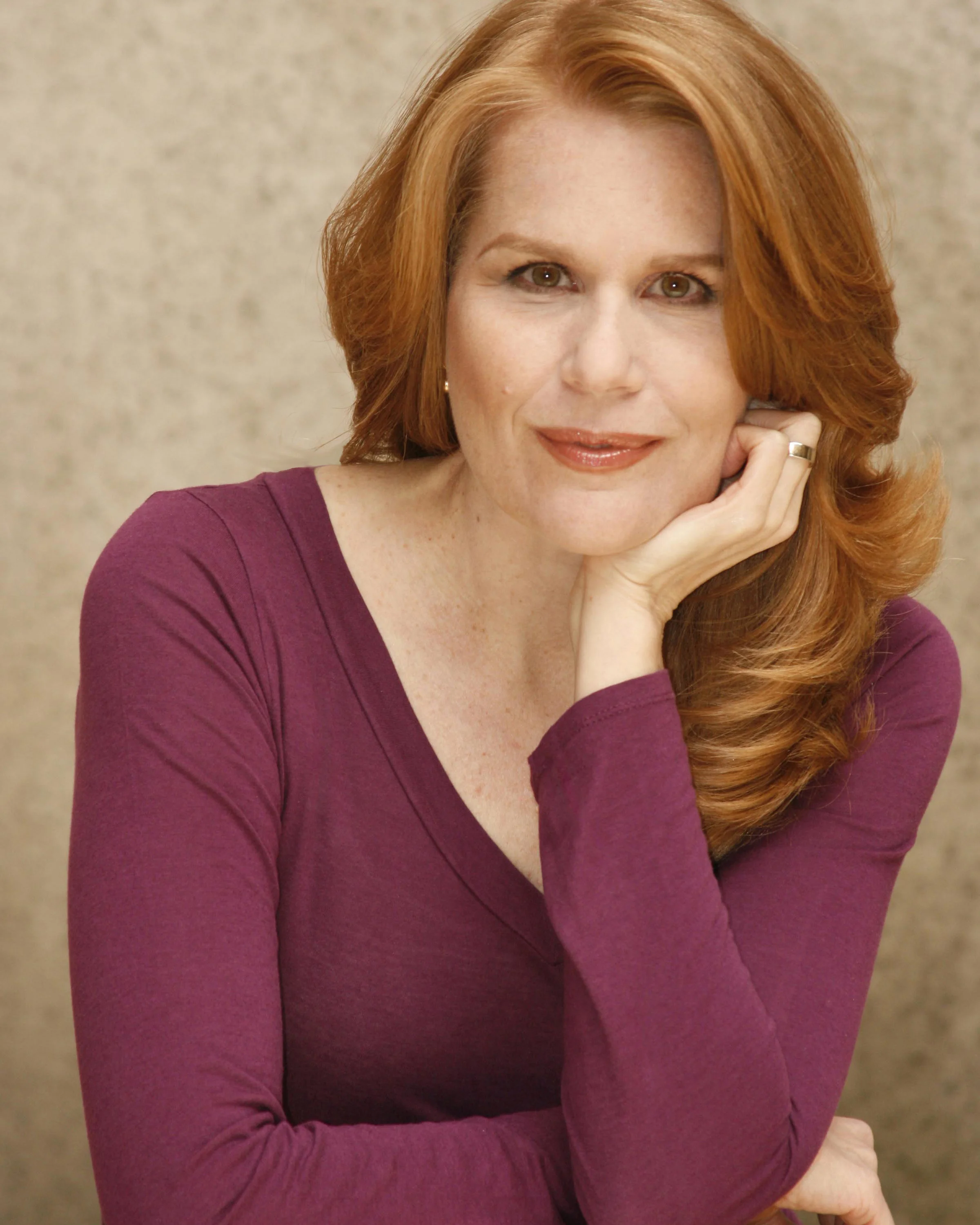Julia Wade - in Purple