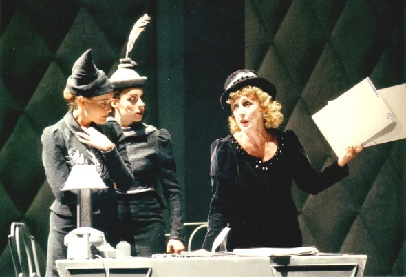 Julia in LADY IN THE DARK