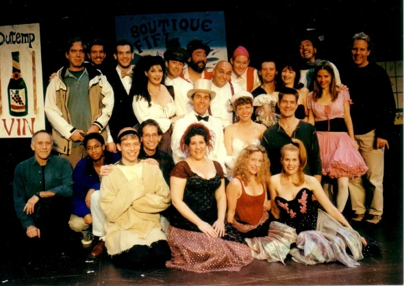 Julia and the cast of King Of Hearts