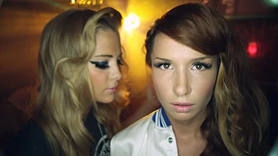 Rebecca och Fiona 