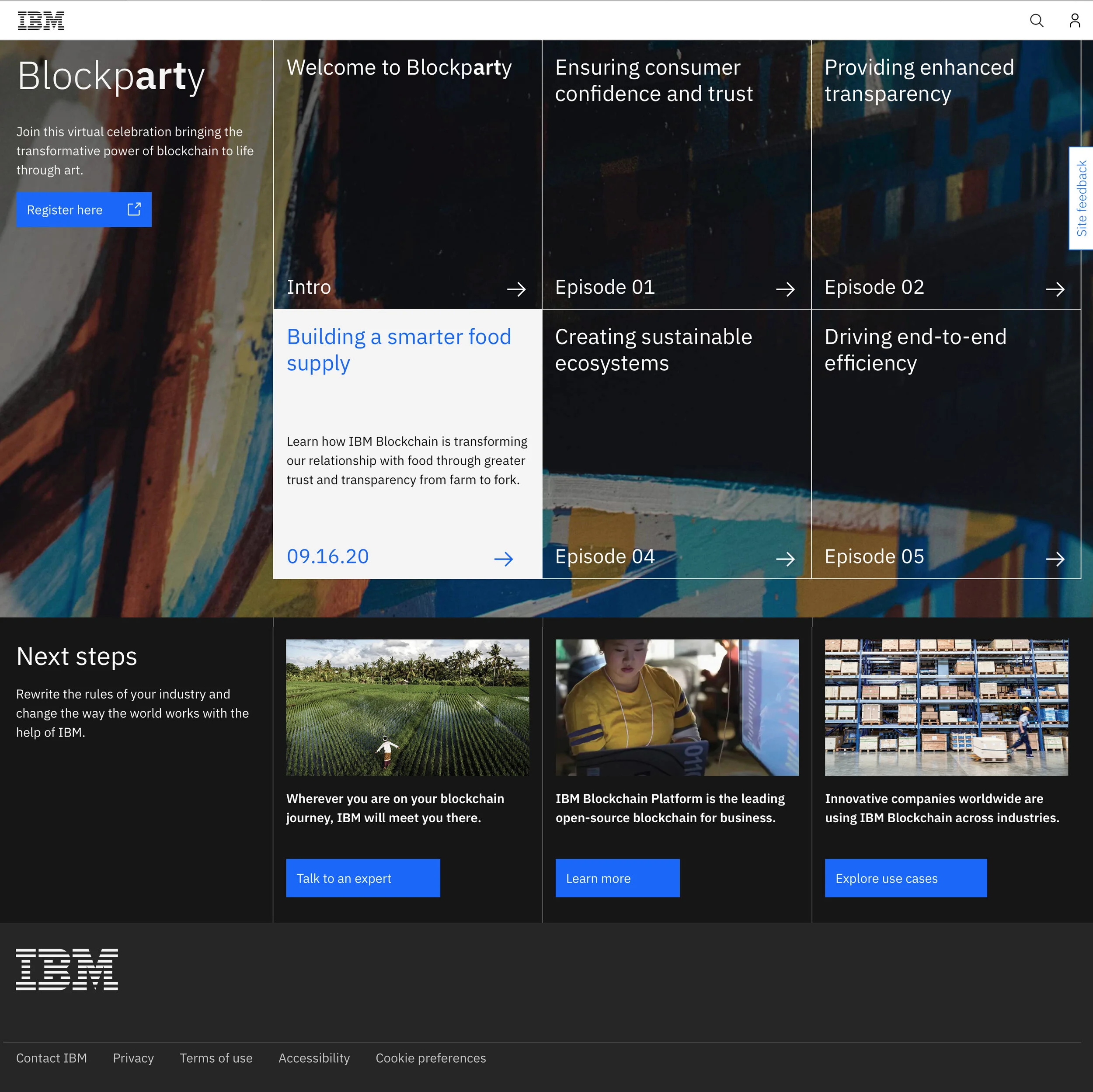 Launch digital experience