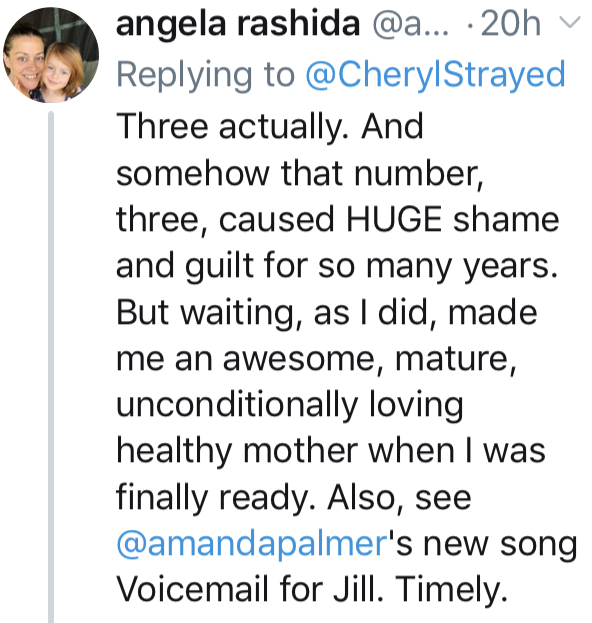 Three abortions - Twitter