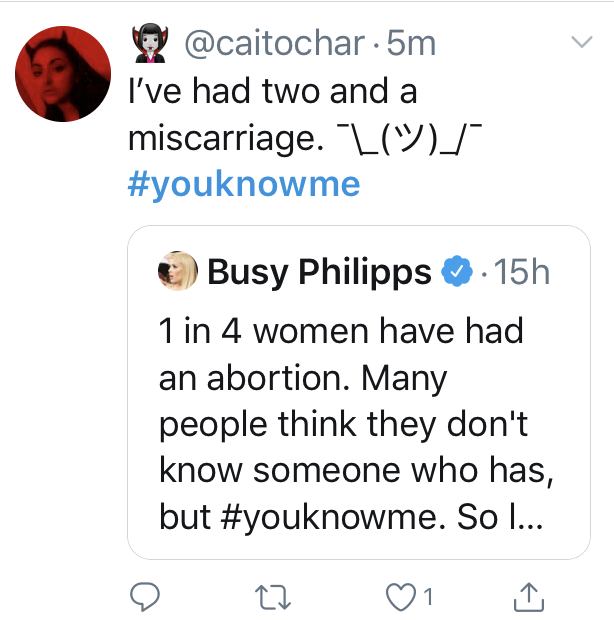 Two Abortions and a miscarriage