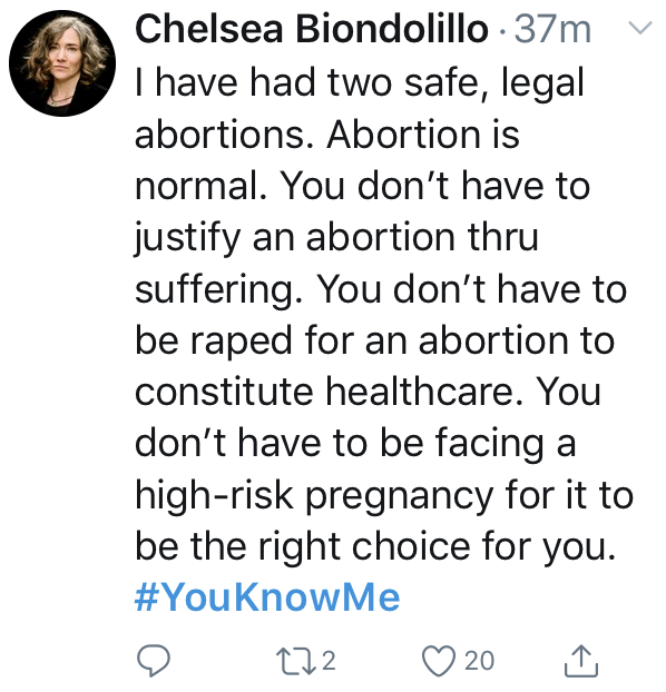 Two Abortions and You Don't Have to Justify