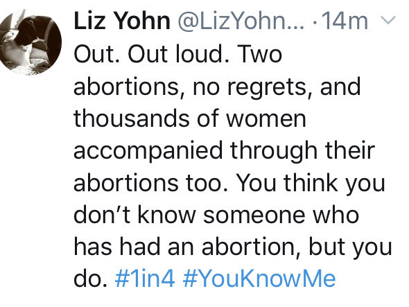 A story of two abortions on Twitter