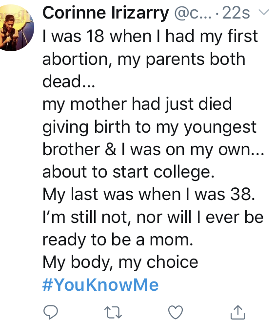 A story of three abortions on Twitter