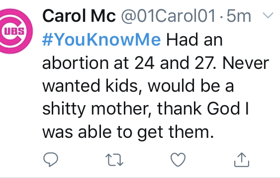 A story of two abortions on Twitter