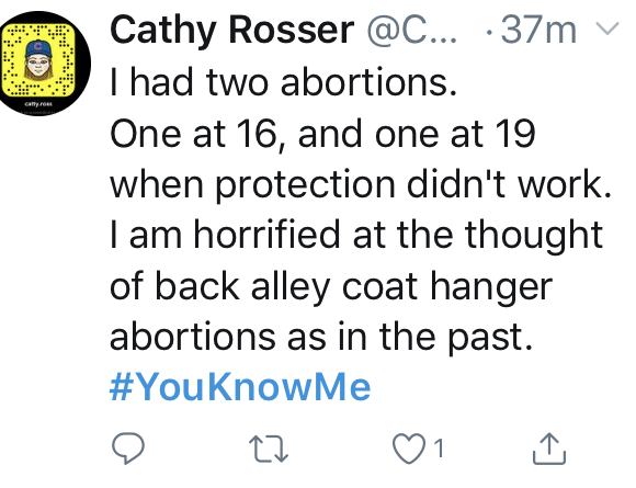 A story of two teen abortions on Twitter
