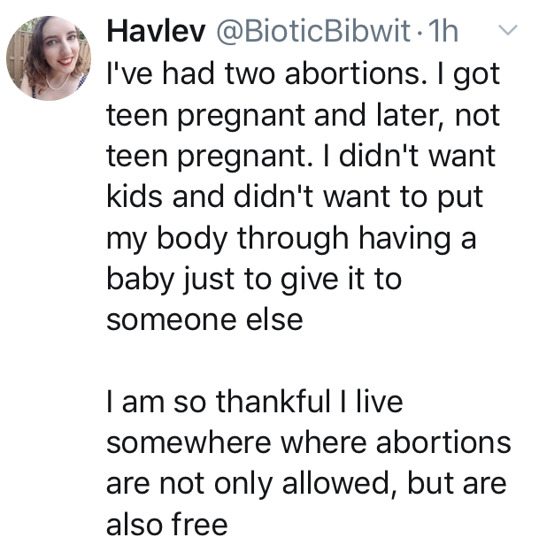 A story of two teen abortions on Twitter