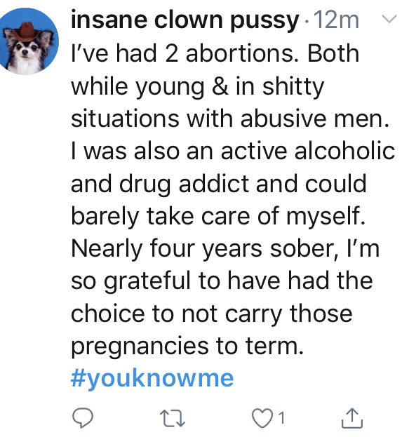 A story of two abortions on Twitter