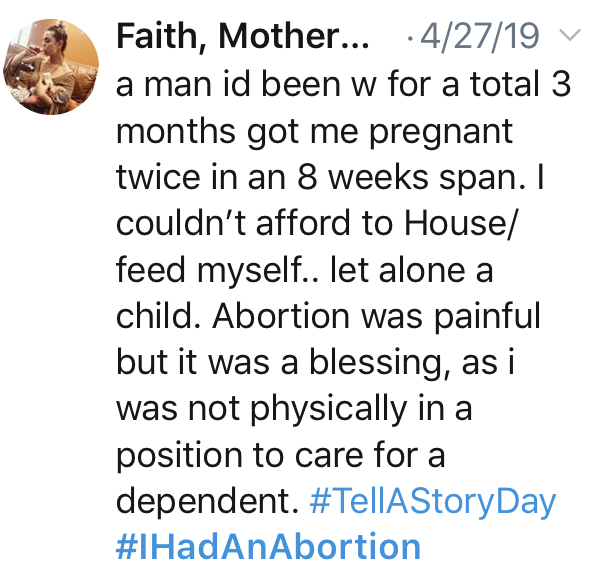 A story of two abortions on Twitter