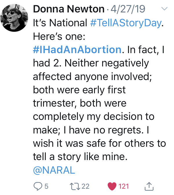 A story of two abortions on Twitter