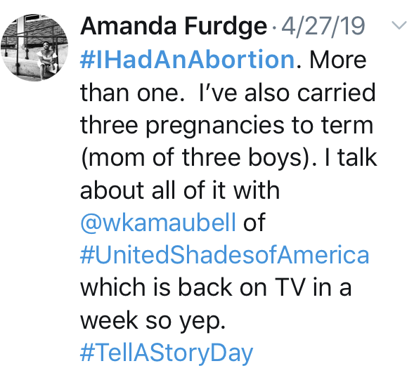 A story of three abortions on Twitter