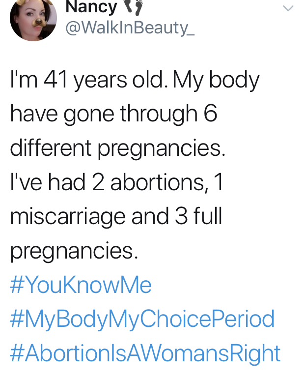 A story of two abortions on Twitter