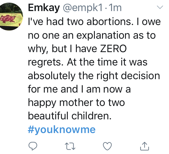 A story of two abortions on Twitter