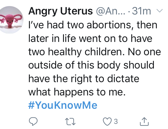 Two abortions and two children