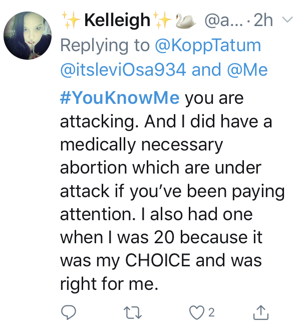 A story of two abortions on Twitter