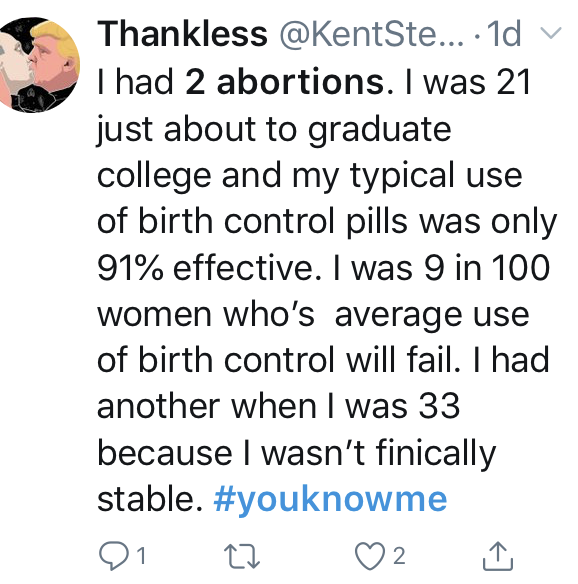 A story of two abortions on Twitter