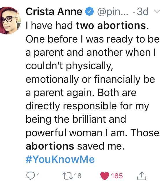 A story of two abortions on Twitter