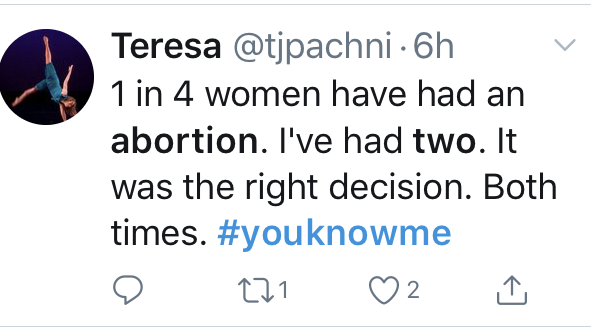 A story of two abortions on Twitter