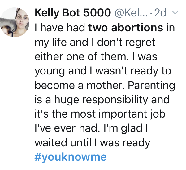 A story of two abortions on Twitter