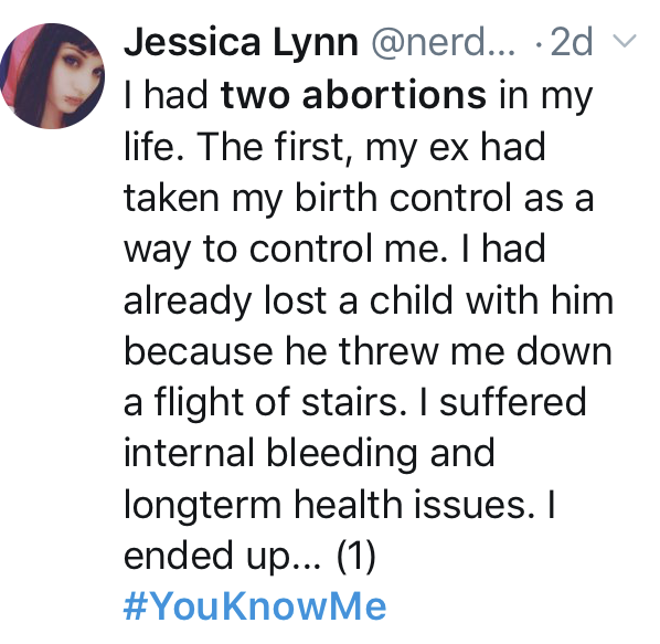 A story of two abortions on Twitter