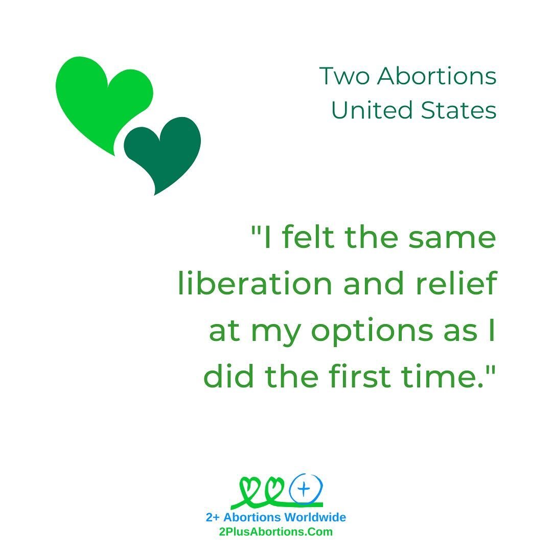 &ldquo;I felt the same liberation and relief at my options as I did the first time.&rdquo;

Read hundreds of stories from people who are grateful they could access abortion care. Visit our website and share your own story at 2plusabortions.com.

All 