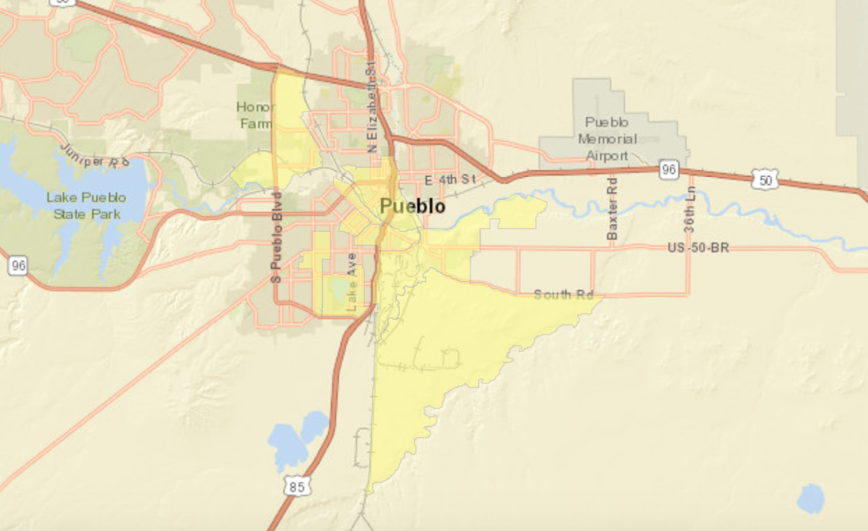 Pueblo Colorado Opportunity Zones Map.png