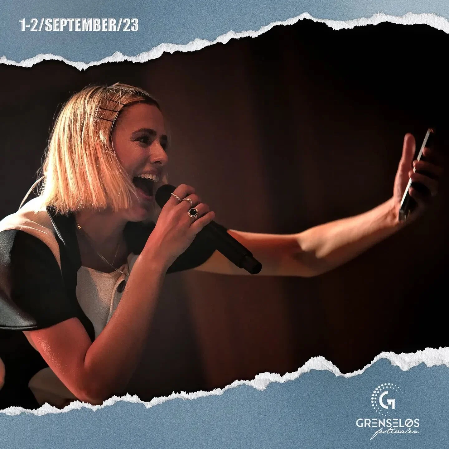 DAGNY fikk mobiltelefoner kastet opp til seg mens hun sang og vi tror flere fikk seg en hyggelig liten filmsnutt p&aring; mobilen 😍