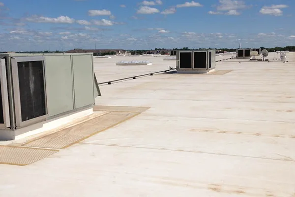 Commercial roofing by Bulldog Roofing & Restoration in Oklahoma City