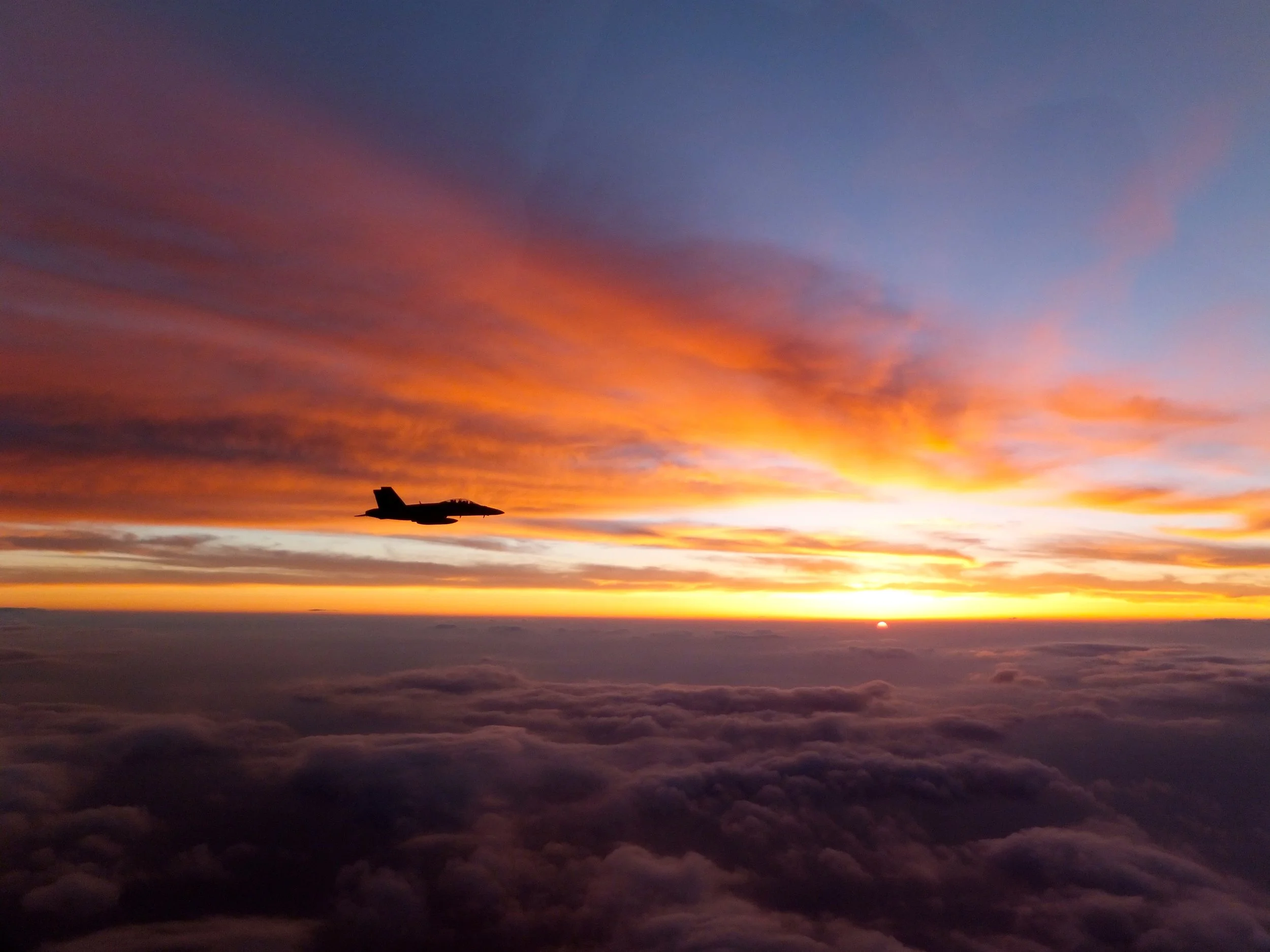 Waves of color over an undisclosed location in SE Asia