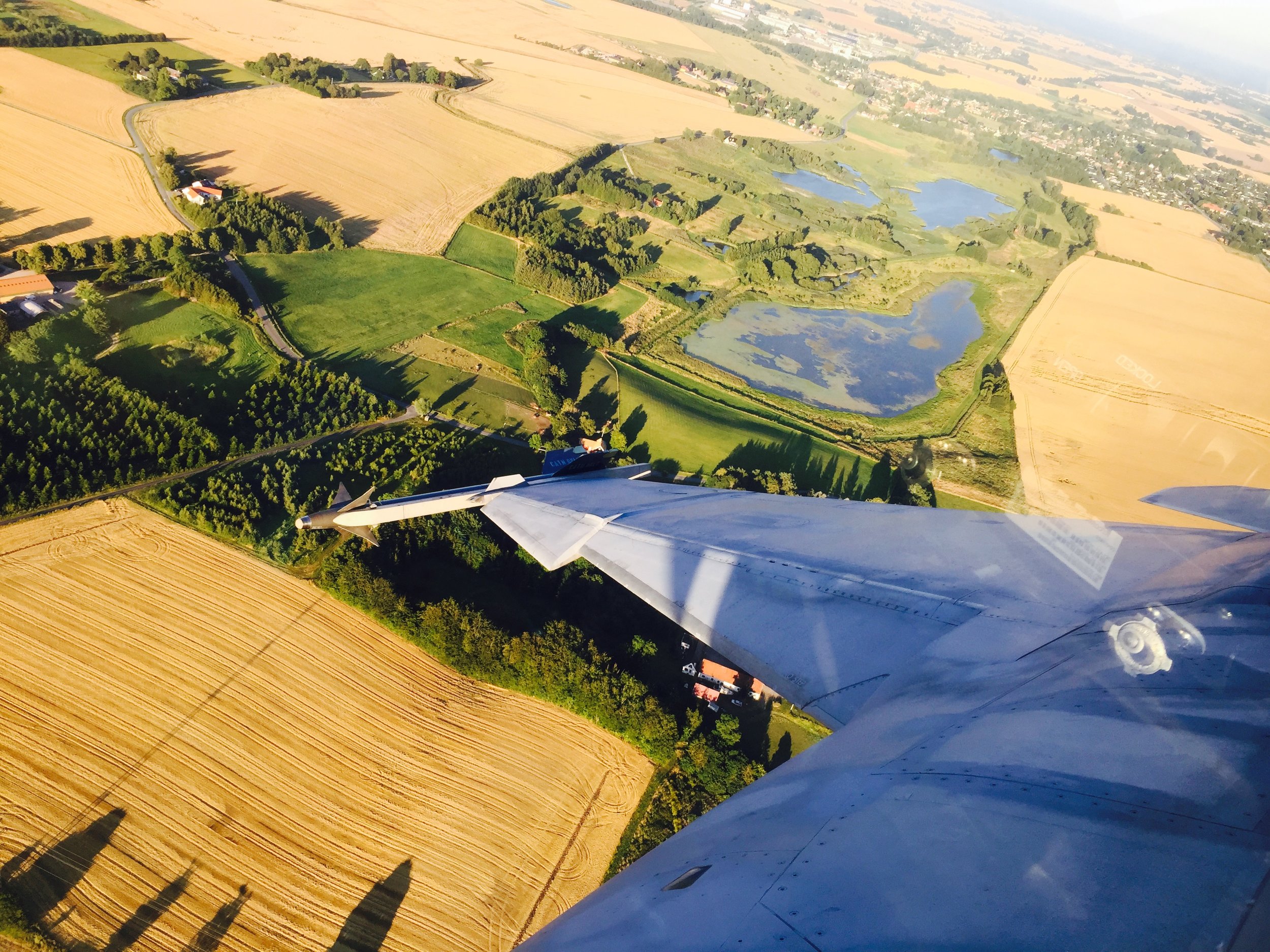 Coming into land @ Roskilde