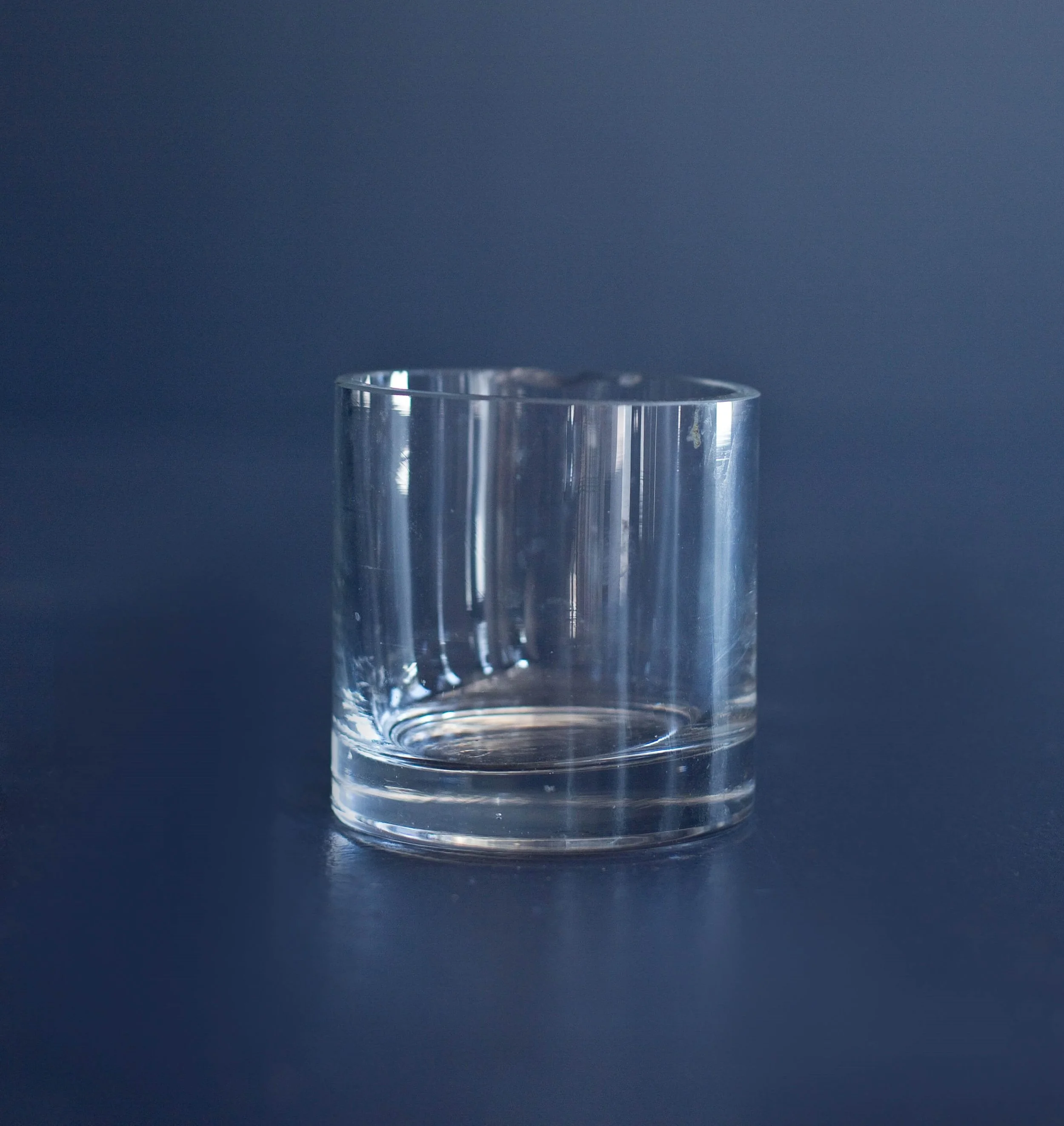 Transparent Cylindrical Votive