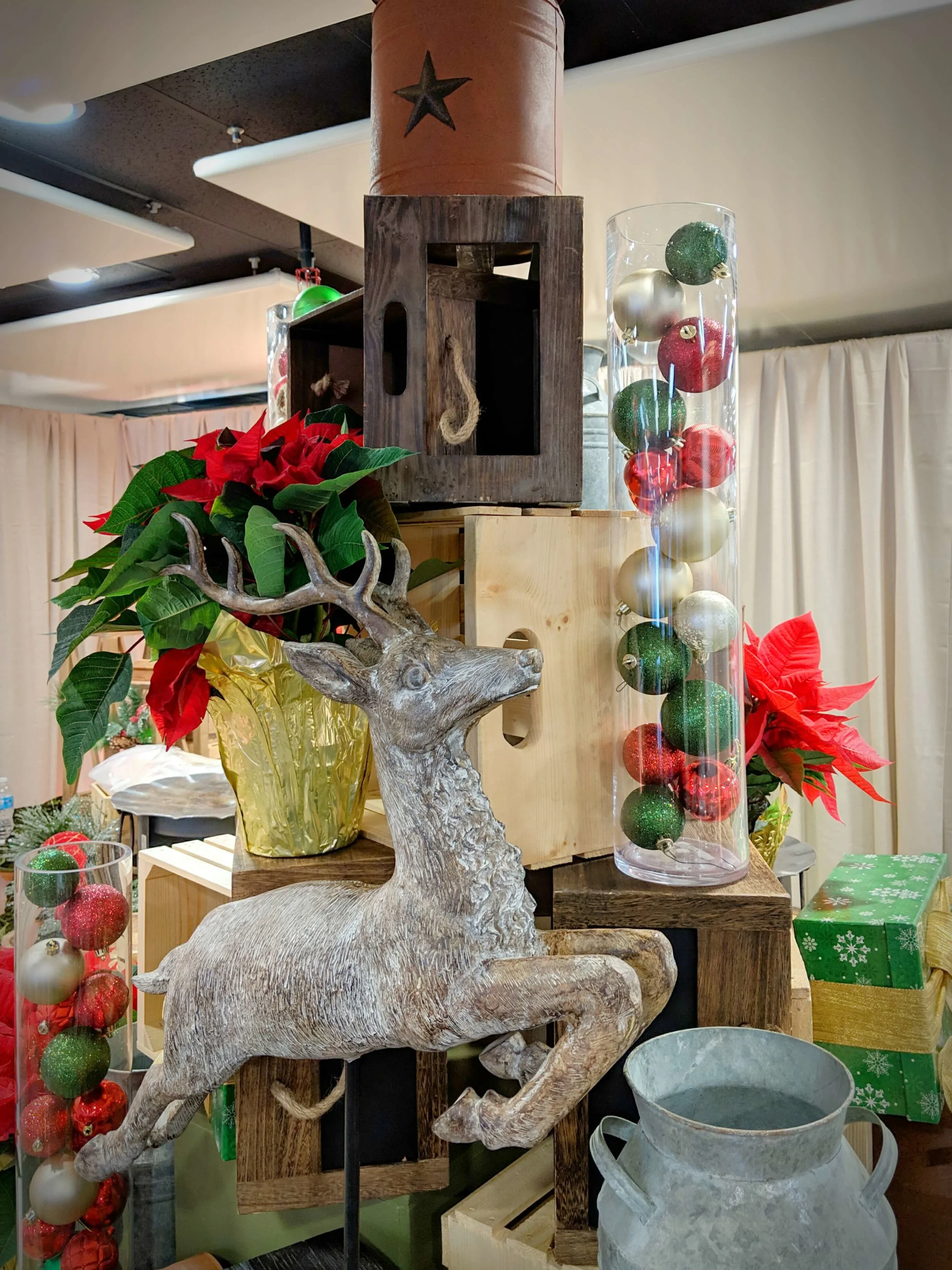 Rustic Brown Crates with Marine Rope - Set of 3