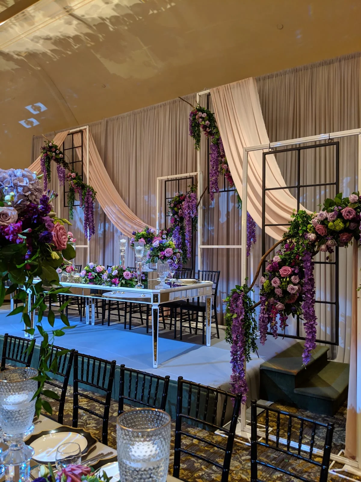 Black Metal Window Frame