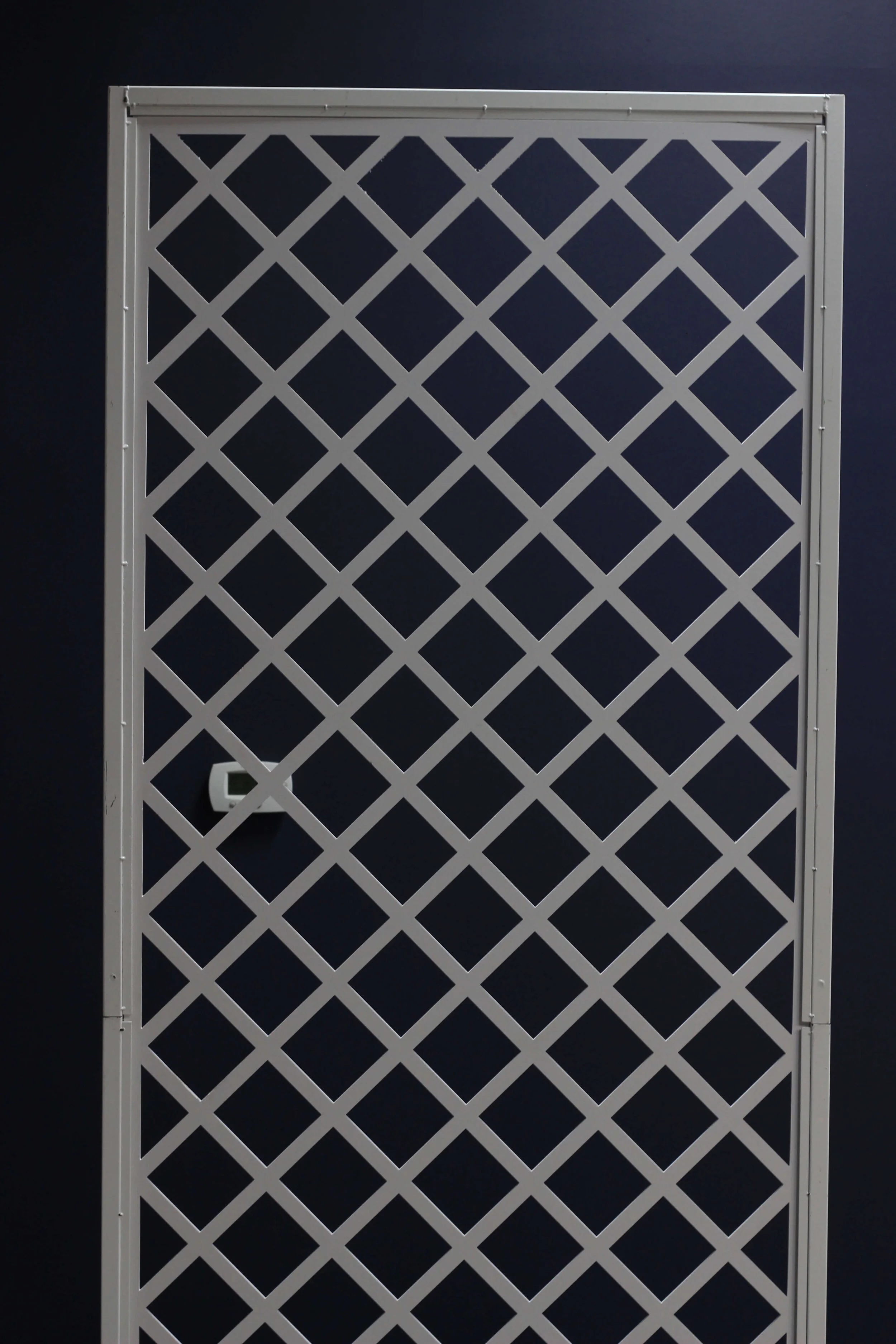 White Lattice Screens