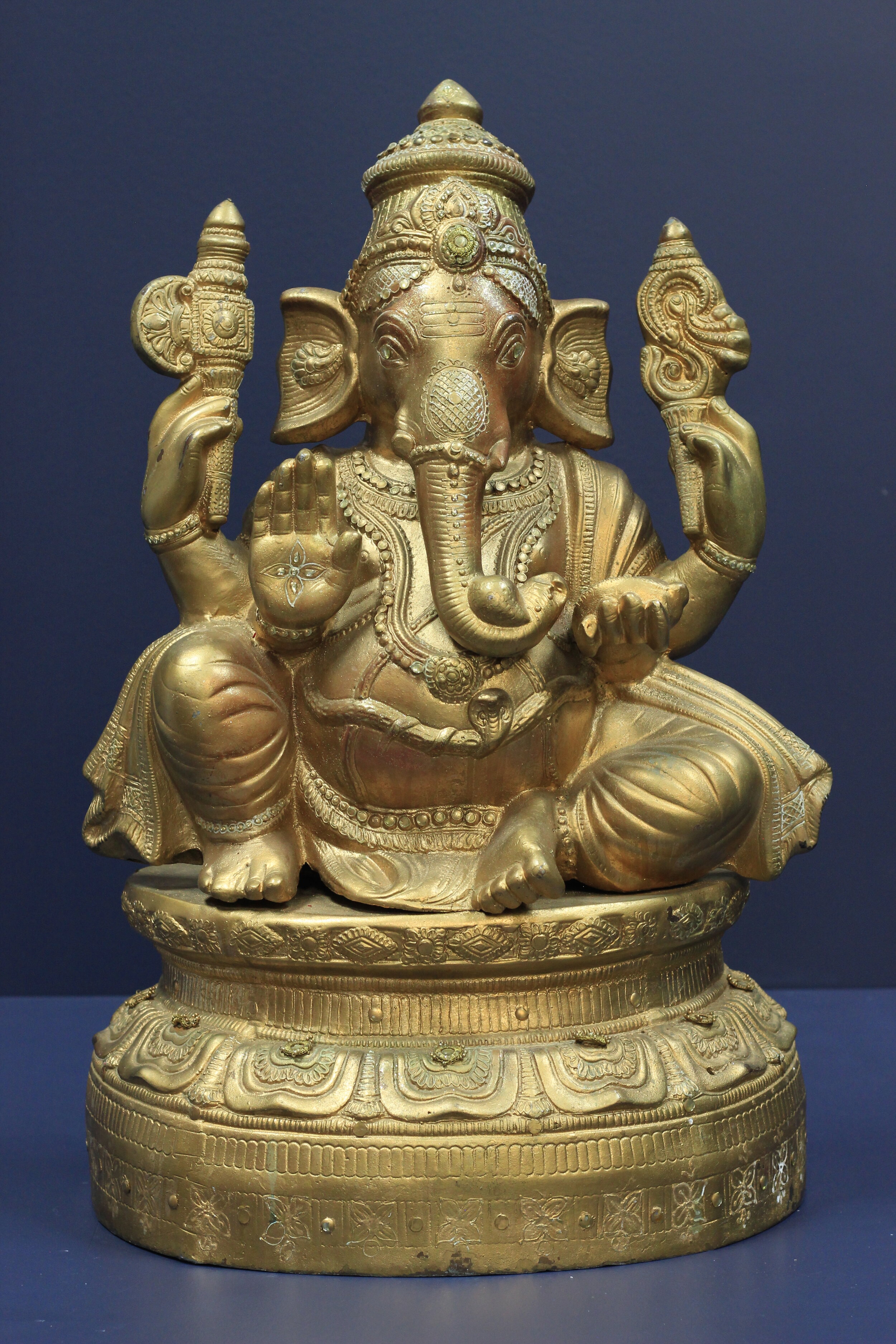 Antique Gold Ganesh