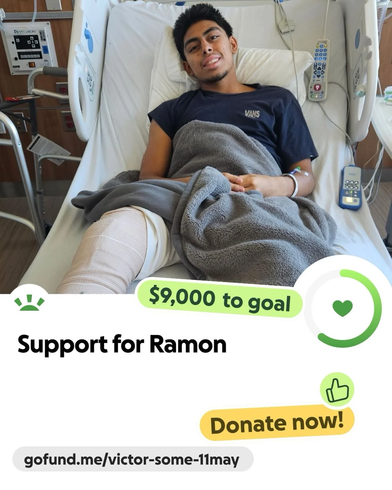 Ramon is a fine young man with a kind heart and joyful spirit. He is very active in our church youth department and faithfully plays the bass during church services. He is also involved at school through ASB and is known by many for being fun, outgoi
