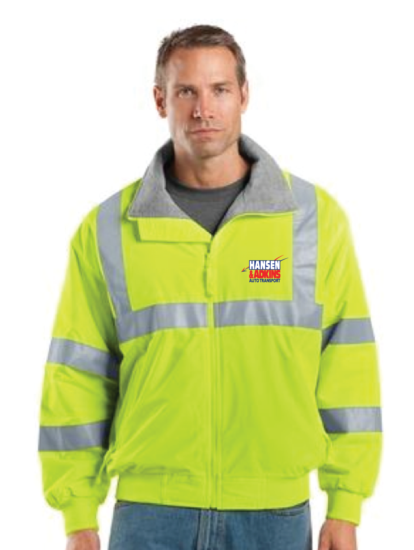 SRJ754 Port Authority Enhanced Visibility Challenger Jacket with Reflective Taping