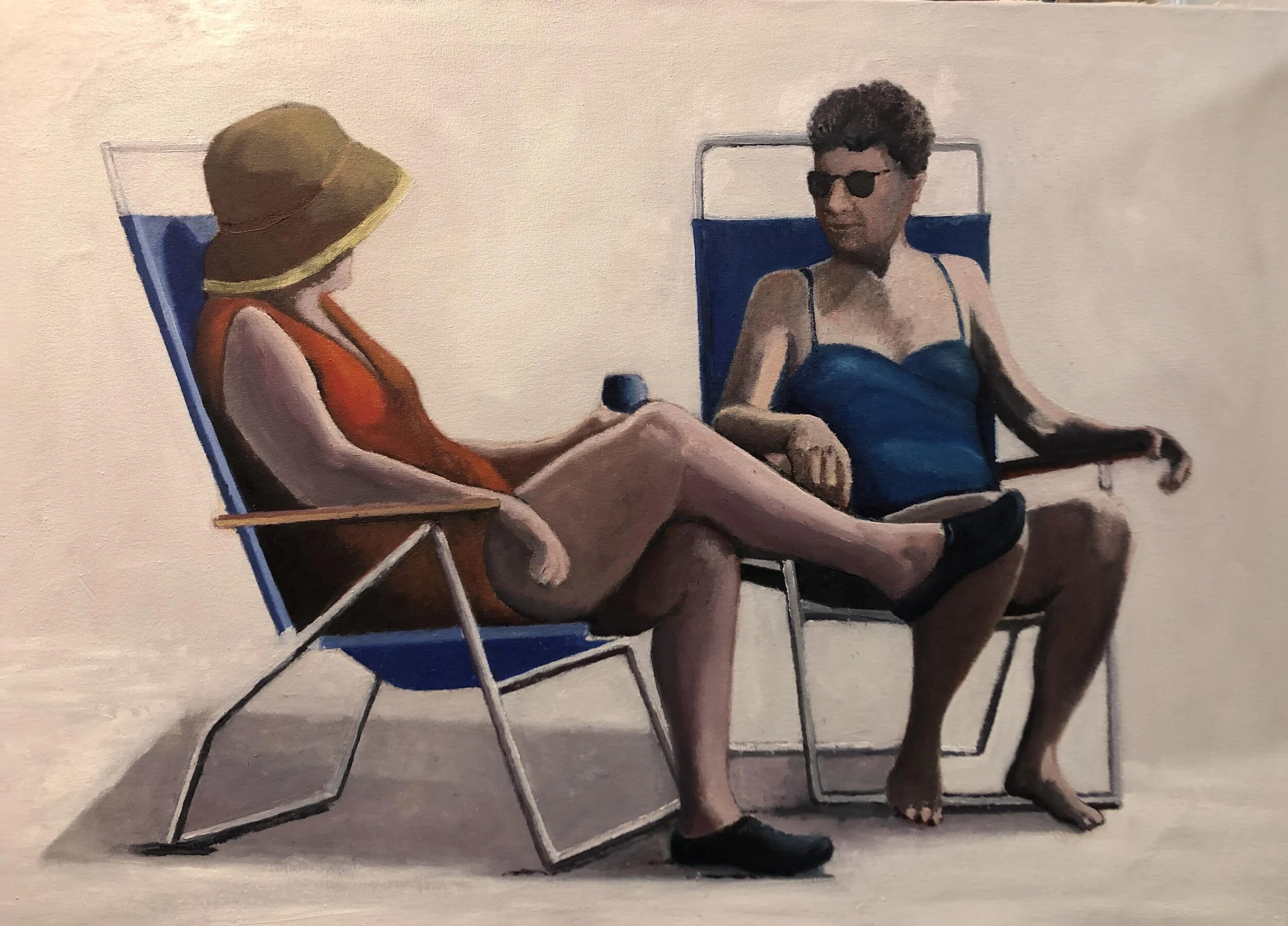 The Conversation -  40" X 28"