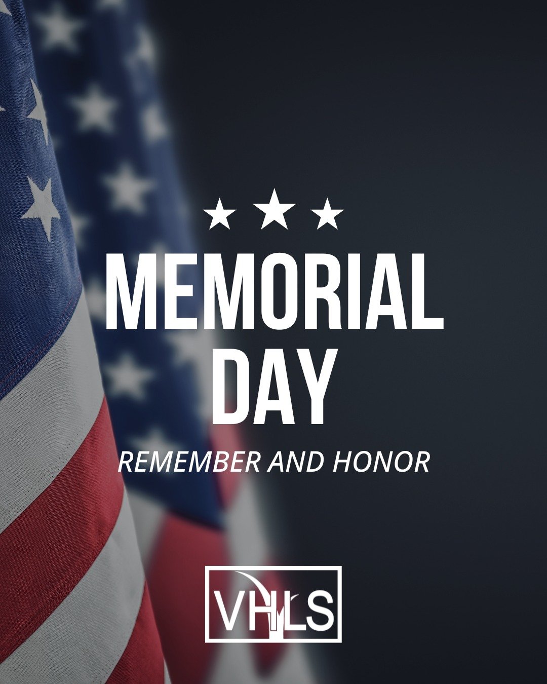 Today we remember and honor the brave men and women who gave their lives in service to our country. 
Your sacrifice is not forgotten.
Wishing everyone a meaningful Memorial Day.

#MemorialDay #RememberAndHonor #VHLS #Gratitude #FreedomIsntFree