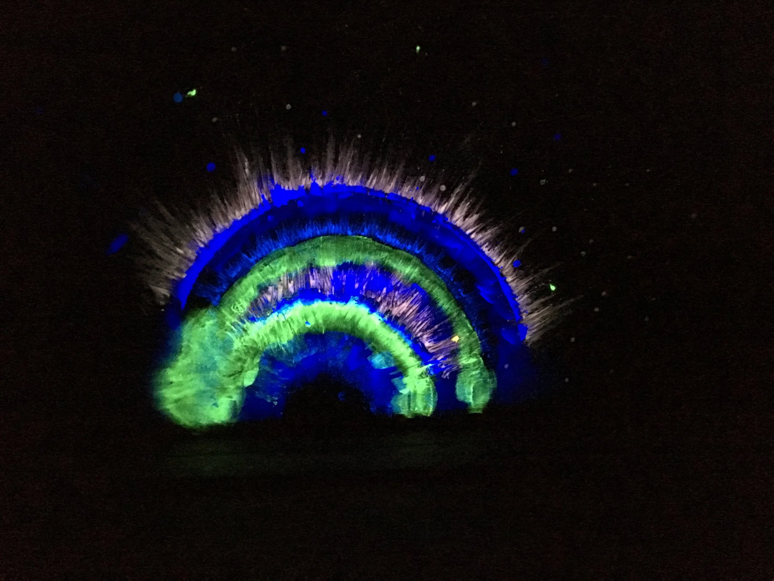  Northern Lights.  Navigate your room by the stars.  Features over doorways allows for easy recognition of room exits.  